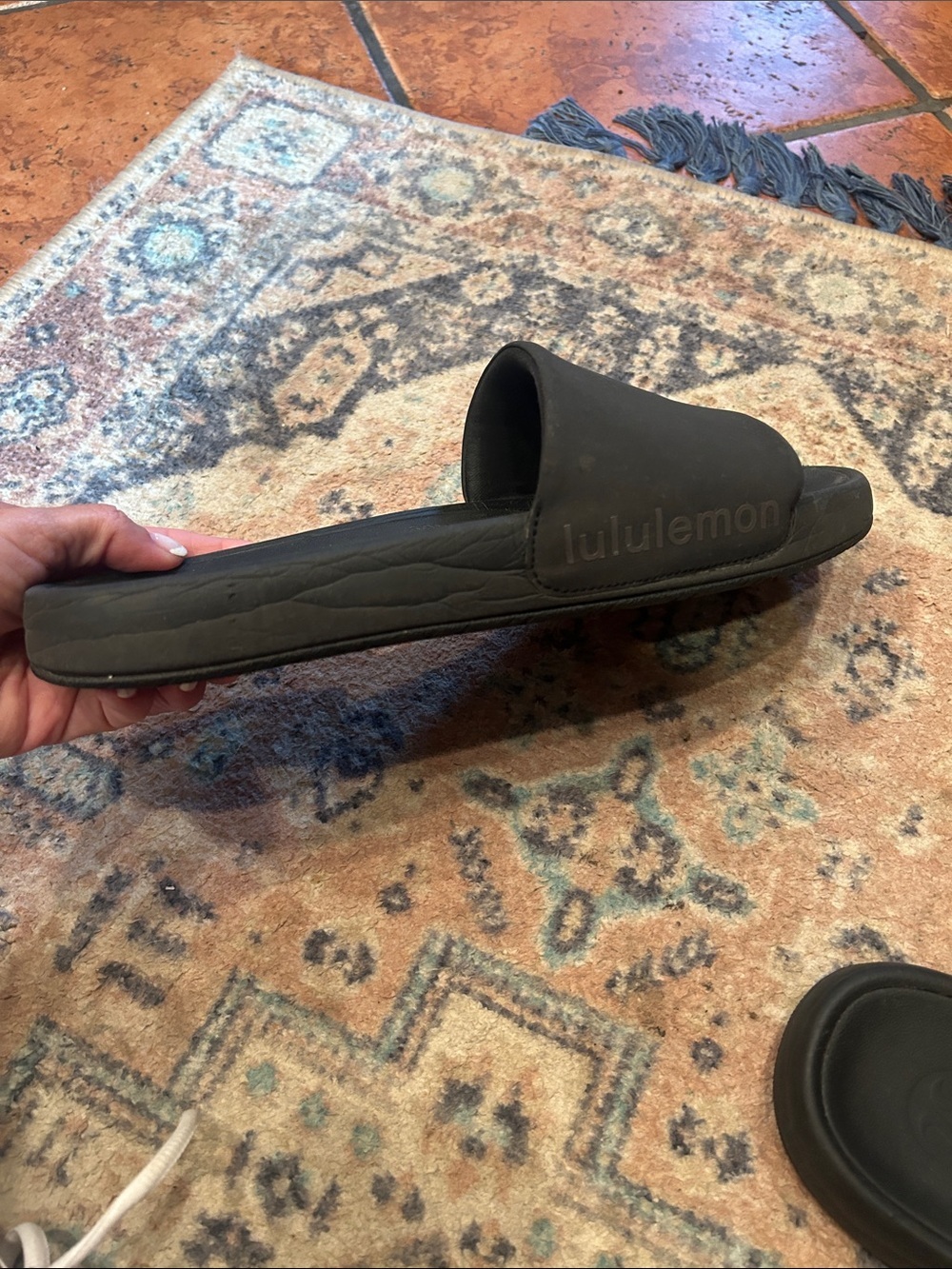lululemon athletica Restfeel Slide Sandals - Black - Picture 6 of 12